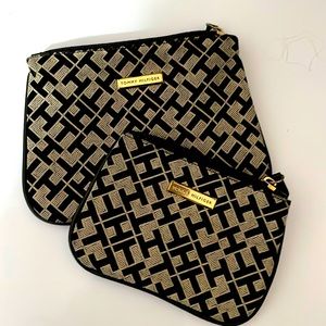 Two mini Tommy Hilfiger pouches